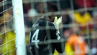 Andre Onana made two big errors leading to goals in Man Utd's draw with Galatasaray