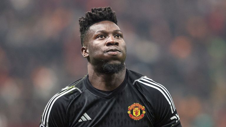 Andre Onana was at fault for two Hakim Ziyech goals in Man Utd&#39;s draw away to Galatasaray