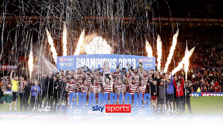 Relive how Wigan Warriors won a first Super League title since 2018, as we look back at some key games from the season.